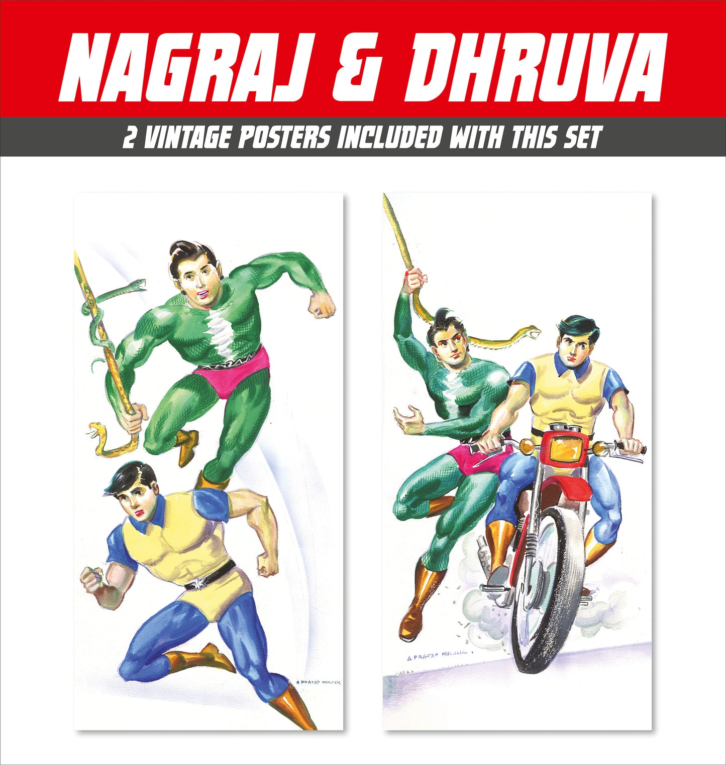 NAGRAJ & DHRUVA CLASSIC SPECIALS COLLECTION | Set of 22 Comics