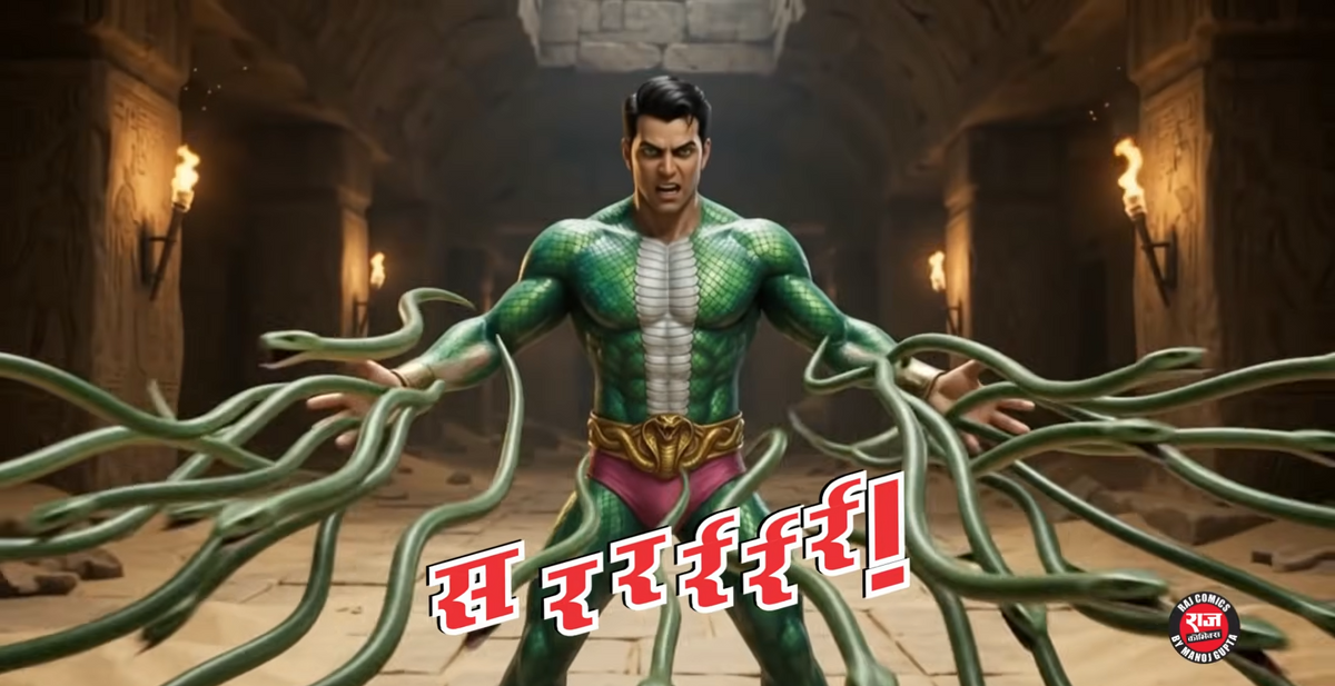 Load video: Nagraj raj comics animated trailer